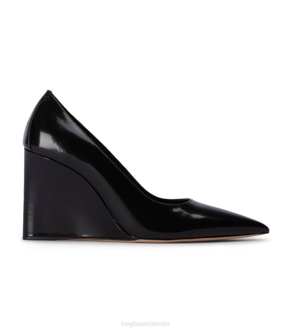 Pumps | de Tony Bianco Frauen Dolly-Heels Schwarz hochglänzend 4624336